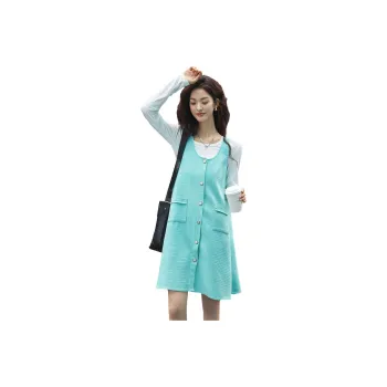 Demana Sleeveless Dress Women's Light Aqua Green