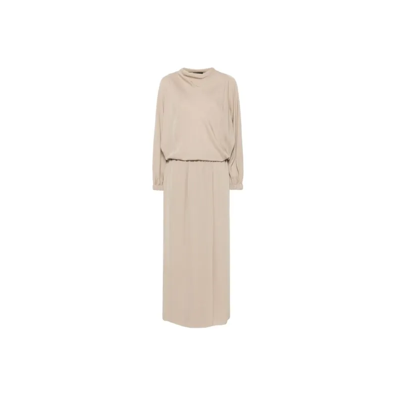 GIORGIO ARMANI Crepe Midi Dress-0