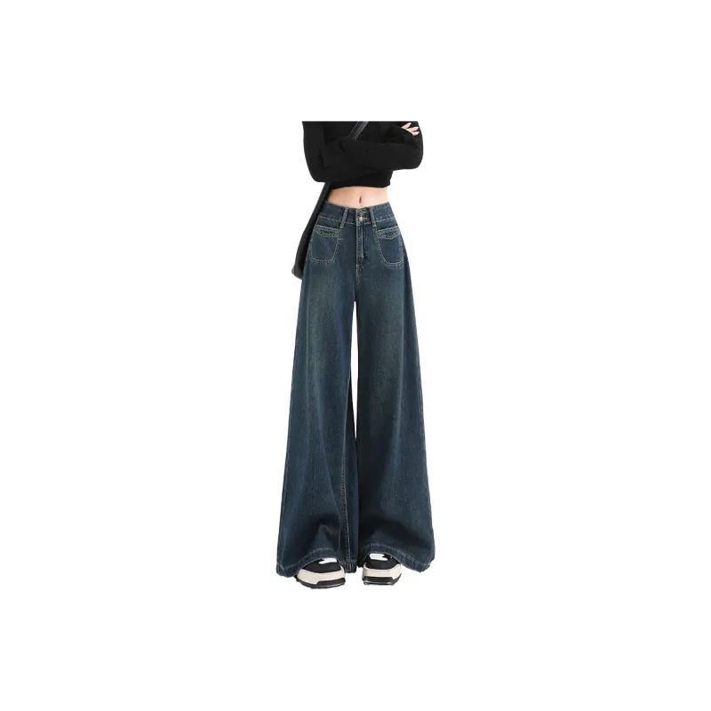 Kazakhstan Jeans Women's Dark Blue-7