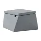 Gray[Length Approx. 7.4cm, Height Approx. 5.8cm]