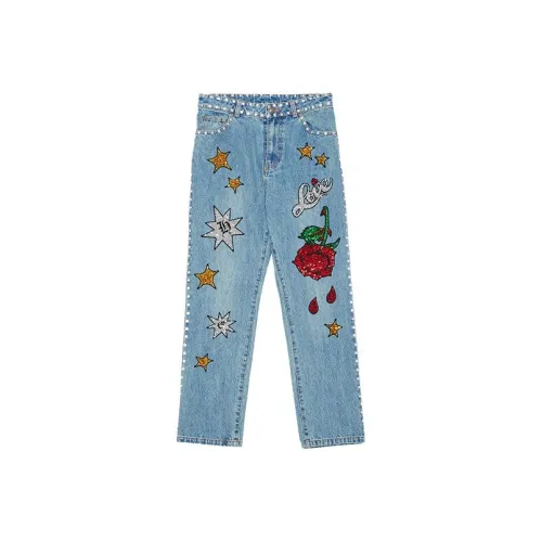 Ed Hardy Jeans Women's Blue