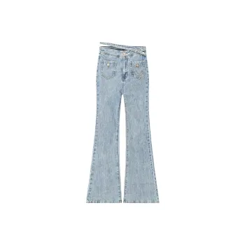 CHUU Jeans Women's Light Denim Blue