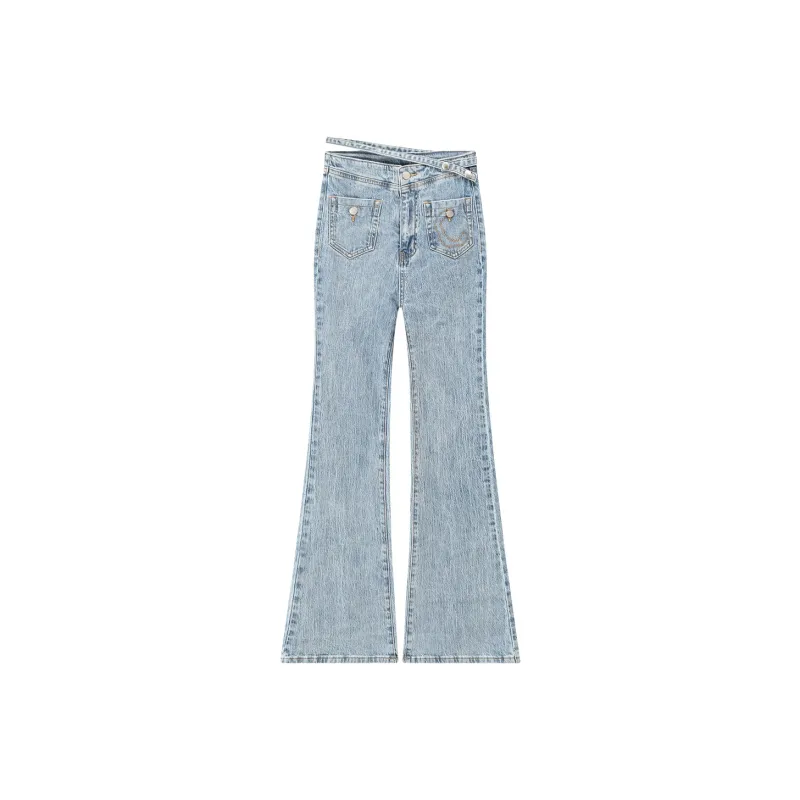 CHUU Jeans Women's Light Denim Blue-0