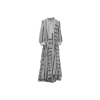 LOEWE Long Sleeved Dress Women's Blue White