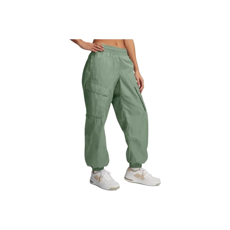 Under Armour Unstoppable SS25 Cargo Pants Women's Lime Green-0