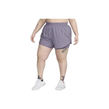 Nike Dri-FIT One Women's High-Waisted 3' 2-in-1 Shorts Plus Size
