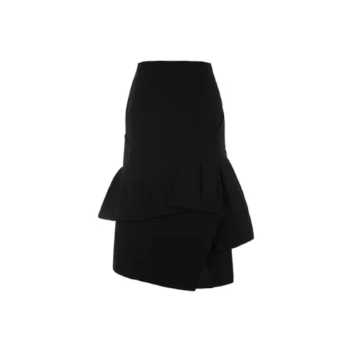 System Casual Long Skirts Women's Black