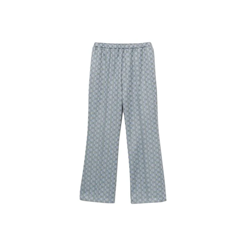 Beams Casual Pants Women's Marine Blue-0