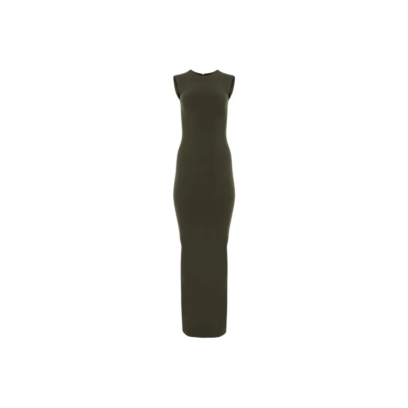Entire Studios FW23 Sleeveless Dress Women's Army Green-0