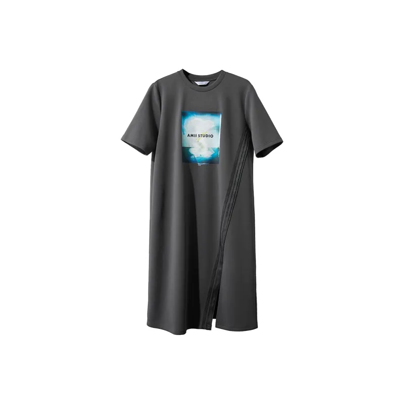 AMII Short Sleeved Dresses Women's-13