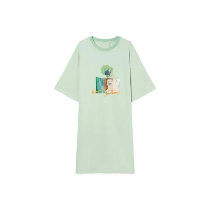 DIALOGUE Short Sleeved Dress Women's-0