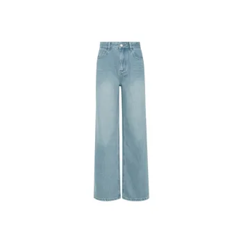 MEIYANG Jeans Women's Light Blue
