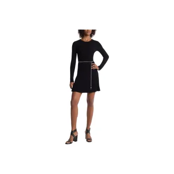 MICHAEL KORS Long Sleeved Dress Women's Black