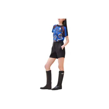HERMES Casual Shorts Women's Black