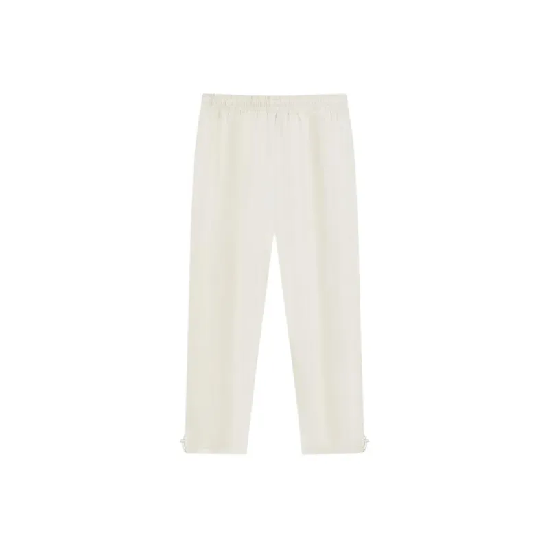 XTEP Casual Pants Men's Bright Moon White-1