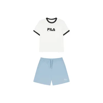 FILA Casual Suits Women's Cloud White+Innocent Blue