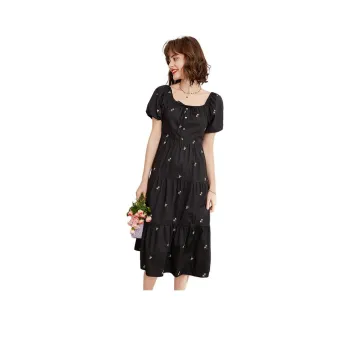 LOUISY AO Short Sleeved Dresses Women's Black