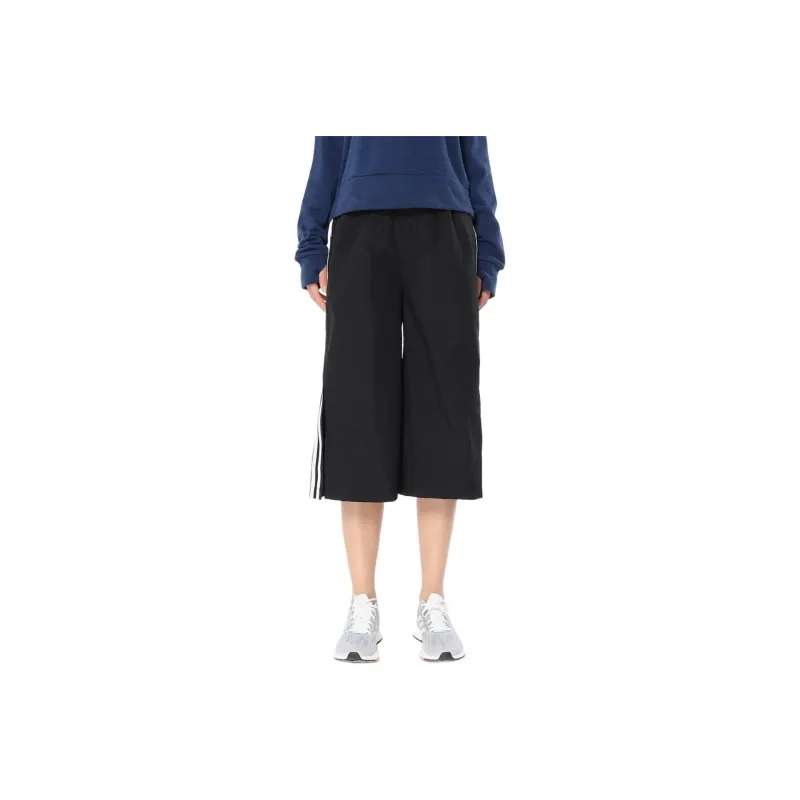 Adidas 3/4 TP Casual Shorts Women's Black-0