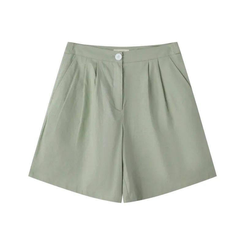 FINITY Casual Shorts Women's Green-0