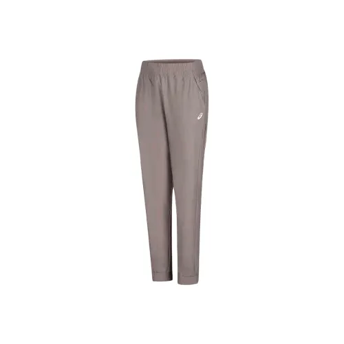 Asics Women's Running Knitted Sports Pants Women's Coffee