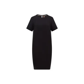 HUGO BOSS Short Sleeved Dress Women's Black