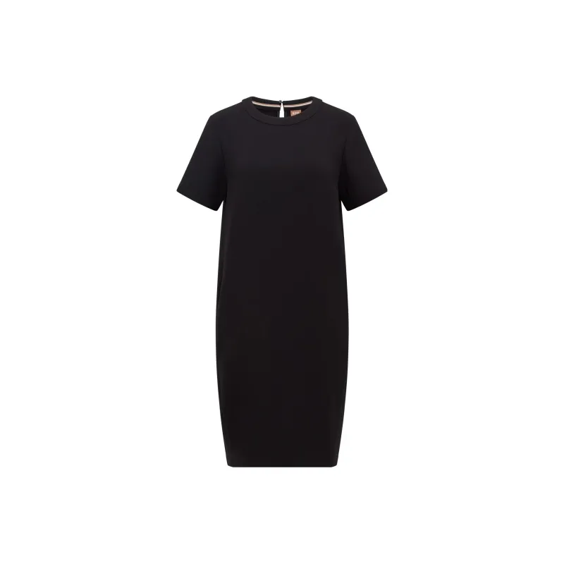 HUGO BOSS Short Sleeved Dress Women's Black-0