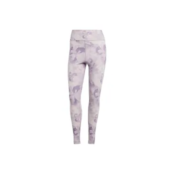 Adidas Train Essentials Aop Flower Tie Dye Leggings Women's Purple