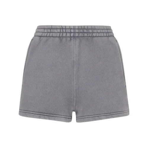 Alexander Wang Logo Embossed Track Shorts