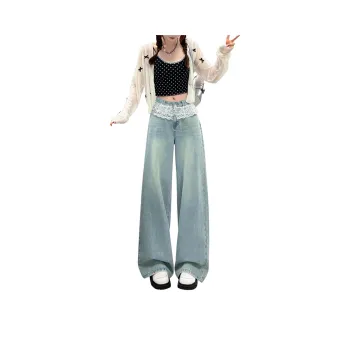 Wen Shan Jeans Women's Light Blue