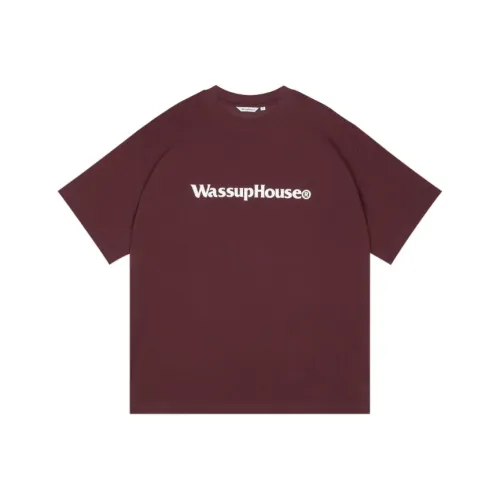 WASSUP 남녀공용 티셔츠