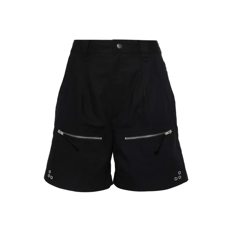 ISABEL MARANT ETOILE Kynan Cotton Shorts-0