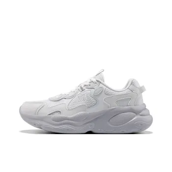 361° Yunshu Cushioning Abrasion Resistant Lightweight Low Top Casual Running Shoes Women's Gray