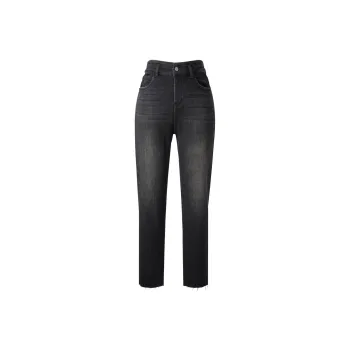 HLA Jeans Women's Black Denim Gradient Medium X4