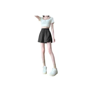 Tonlion Casual Shorts Women's Black