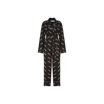 DVF Diane Von Furstenberg Jumpsuit Women's Black