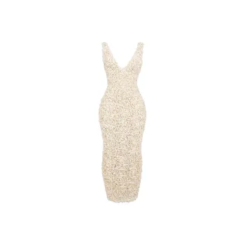 HOUSE OF CB CARENA Slip Dress Women's CREME/Cream