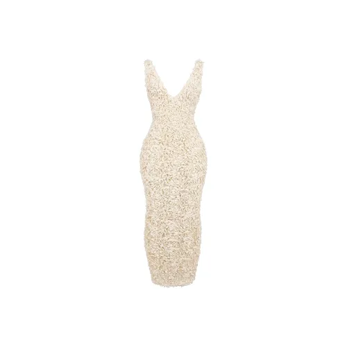 HOUSE OF CB CARENA Slip Dress Women's CREME/Cream