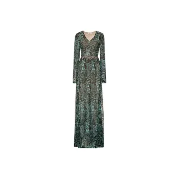 M Missoni Long-Sleeved Dresses Women's Green