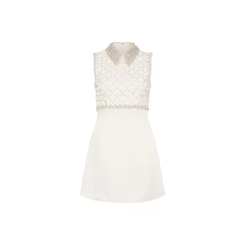 Rebecca Vallance Delaney Embellished Minidress