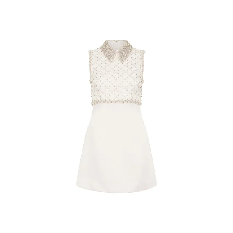 Rebecca Vallance Delaney Embellished Minidress-0