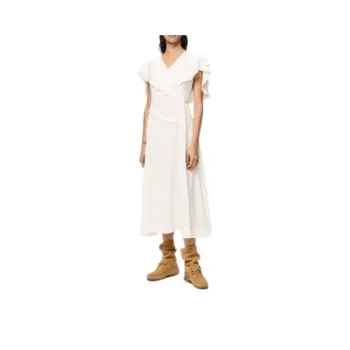 LOEWE Short-Sleeved Dresses Women's White
