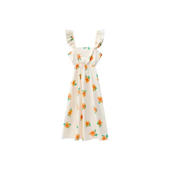Adeworn Sleeveless Dress Women's Yellow