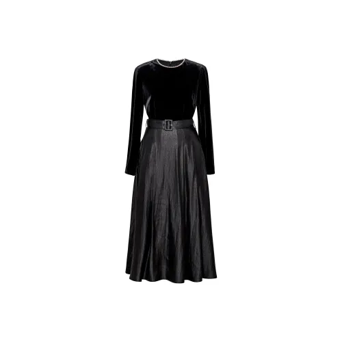 ROEYSHOUSE Long Sleeved Dresses Women's Black