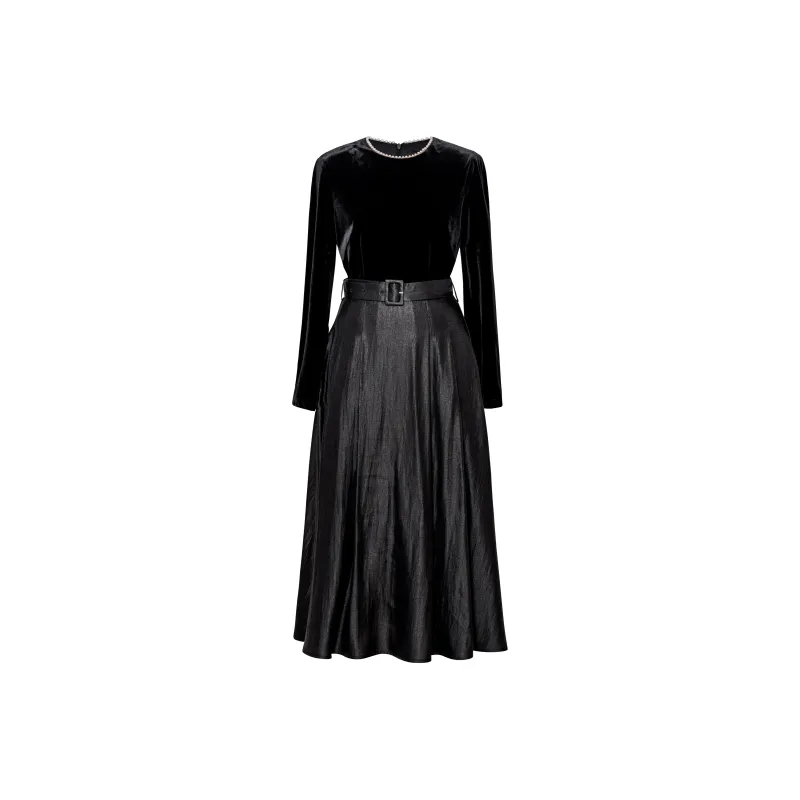 ROEYSHOUSE Long Sleeved Dresses Women's Black-0