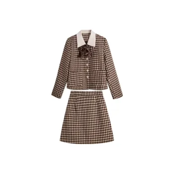 Olrain Two Piece Skirt Sets Women's