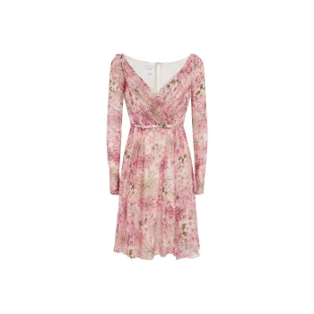GIAMBATTISTA VALLI Long-Sleeved Dresses Women's Pink