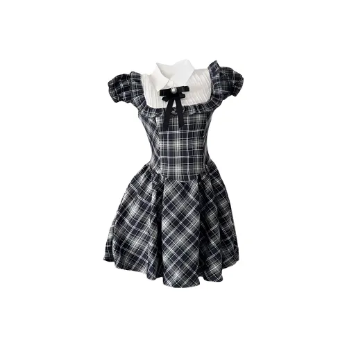 CZMO Short Sleeved Dress Women's Dark Blue