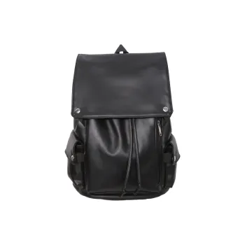 Yalu PU Backpack Unisex White/Grey/Black/Khaki