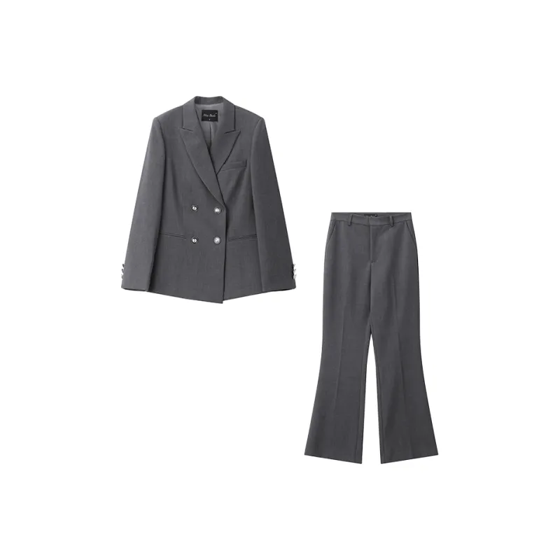 Miss Burde Business Suits Women's Black-4