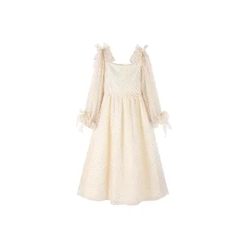 CARIEDO Long Sleeved Dresses Women's